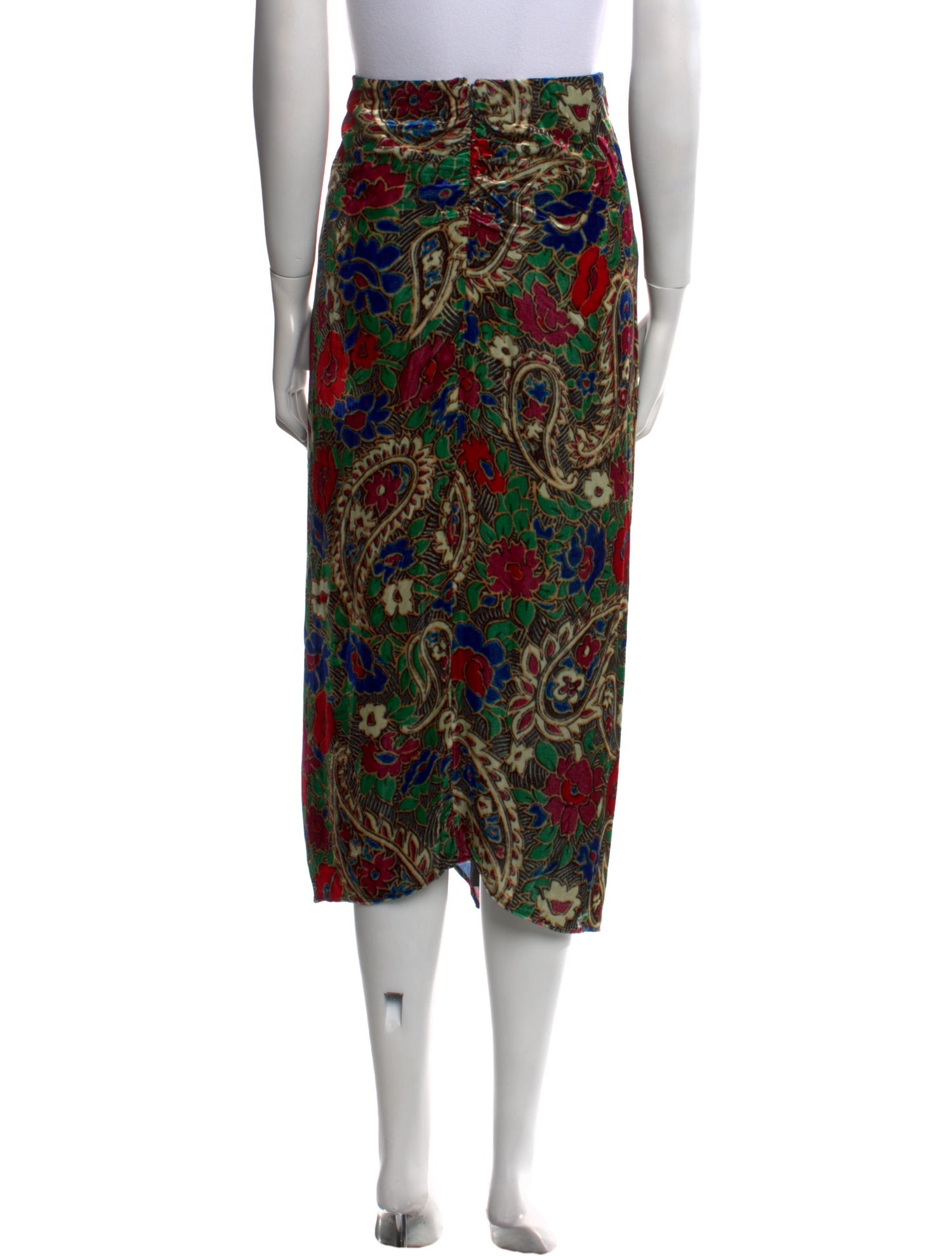 Isabel Marant Floral Print Midi Length Skirt